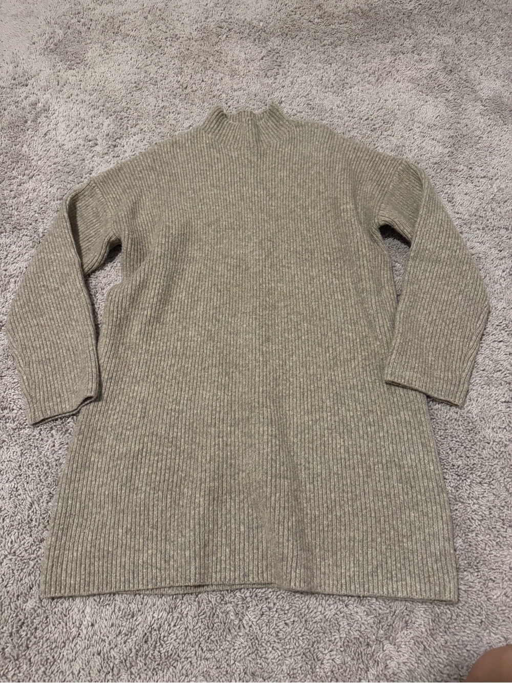 Abercrombie & Fitch Madeline Mock Neck Sweater Dress